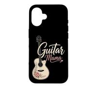 Guitar Mama Guitar Mom Guitarist Gift for Mother's Day Case for iPhone 16