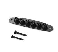 Guitar Metal Bridge String Through Body Ferrules Bushing Plate For Guitar Replacement Parts Guitar Instrument Accessories (Color : 01)