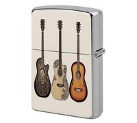 Guitar Metal Lighter Case Sleeve Cover Holder