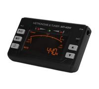 Guitar Metronome Tuner Electric LCD with 3 Pickup Modes - Black Abscolor Easy Operation for Guitarists and Musicians (MT-40W wind music)