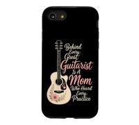 Guitar Mom Behind Every Great Guitarist Is A Mom Gift Case for iPhone SE (2020) / 7/8