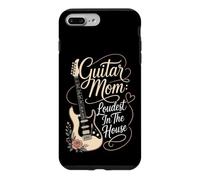 Guitar Mom Loudest In The House Funny Guitarist Gift Case for iPhone 7 Plus/8 Plus