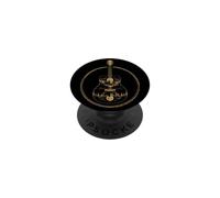 Guitar Mountain Badge Emblem Nature Music Guitarist Gift PopSockets Adhesive PopGrip