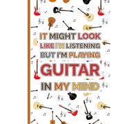 Guitar Music Lovers Book: Passwords Book | Funny Guitar Gifts For Men & Women Guitarists | Present For Guitar Players, Musician, Teacher etc.
