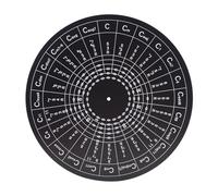 Guitar Music Theory Tool, Scale Progression Visual Aid, Music Study Wheel, Multi-Function Learning Tool, Portable and Lightweight Design, Ideal for Beginners Practice