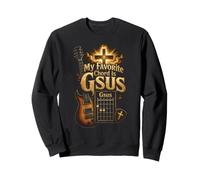 Guitar My Favorite Chord Is Gsus Funny Christian Gift Sweatshirt
