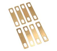 Guitar Neck Brass Shim, Guitar Neck Repair Shims Protective 8Pcs Good Match Corrosion Resistant for Bass