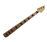 Guitar Neck DIY 4 String Electric Guitar Bass Neck 20fret 34inch Maple Fingerboard Block Inlay Nut 38 Mm