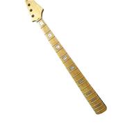 Guitar neck fretboard 20 Frets 4 Strings Maple Electric Bass Guitar Neck With Maple Fingerboard Inlay Block Glossy Paint Guitar Accessories