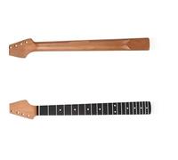 Guitar neck fretboard 21Frets Roasted Maple Electric Guitar Neck Rosewood Fretboard Peg Holes 8mm Adjustable Truss Rod Accessories Parts