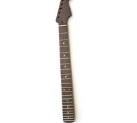 Guitar neck fretboard 22 Fret Electric Guitar Neck Black Wenge Wood Matte Finish Guitar Neck For 6 Strings For ST Gutiar