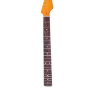 Guitar neck fretboard 22 Frets Inlay Dots Yellow Wood Maple Rosewood Fingerboard Electric Guitar Neck Musical Instruments Accessories Parts(A)