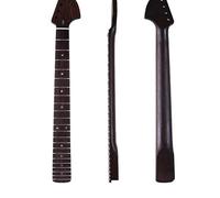 Guitar neck fretboard 22 Frets Right Hand Electric Guitar Neck Fretboard Inlay Dots Matt Paint Truss Rod Musical Instruments Accessories(A)