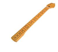 Guitar neck fretboard 22Frets Yellow Color Paint Maple Neck With Maple Fingerboard Inlay Dots For Electric Guitar Can Guitar Parts