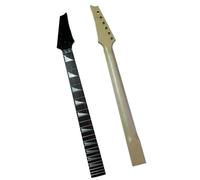 Guitar neck fretboard 24 Frets Black Headstock Maple Electric Guitar Neck Rosewood Fingerboard Glossy Paint Accessories Parts