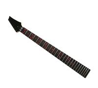 Guitar neck fretboard 24 Frets Inlay Red Pattern Electric Guitar Neck Rosewood Fingerboard Guitar Strings Lock Guitar Accessories Parts