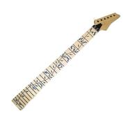 Guitar neck fretboard 24 Frets Maple Electric Guitar Neck Maple Fingerboard Inlay Blue Pattern Guitar Accessories Parts