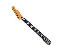 Guitar neck fretboard 6-string 22-fret Yellow Matte Plus Maple Rosewood Square Fingerboard Guitar Neck Assembly DIY Electric Guitar Accessories