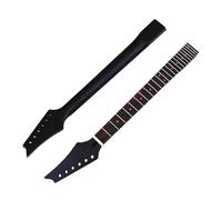 Guitar neck fretboard 6 Strings Electric Guitar Neck Canada Maple Neck Rosewood Fingerboard Full Black 24 Frets Red Position Marks