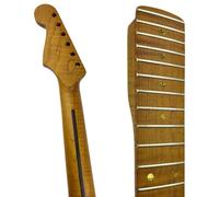 Guitar neck fretboard Canadian Roasted Maple Neck With Texture Maple Neck 22-fret Electric Guitar Neck