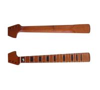 Guitar neck fretboard Electric Guitar Neck Yellow Matte Finish Canada Maple Neck 22 Frets Black Square Inlay Fretboard 5.6cm Heel Width(M4 maple)