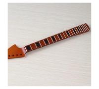 Guitar neck fretboard Electric Guitar Neck Yellow Matte Finish Canada Maple Neck 22 Frets Black Square Inlay Fretboard 5.6cm Heel Width(M2 maple)