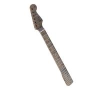Guitar neck fretboard Electric Guitar Pattern Neck 6 Strings 21 Frets Integrated 5.6 Wide Electric Guitar Neck DIY Guitar Handle Accessories