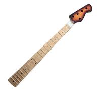 Guitar neck fretboard Guitar Headstock 5 Strings Electric Bass Neck 20 Frets Maple Wood DIY Parts Bass Guitar Accessory