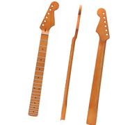 Guitar neck fretboard Matte Yellow 22-fret Electric Guitar Neck Canadian Maple Neck For ST Right Hand Direction
