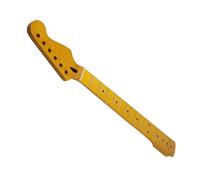 Guitar neck fretboard Matte Yellow 6-String 22-Fret Electric Guitar Neck Peach Tube Neck DIY Musical Instrument Electric Guitar Accessories