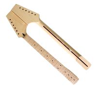 Guitar neck fretboard Paddle For TL Neck Canadian Maple Guitar Neck 22 Frets Semi-finished No Frets No Paint