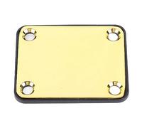 Guitar Neck, Increase Stability Solid, Bending Resistant Metal Electric Guitar Neck Plate, Universal for Replacement (Gold)