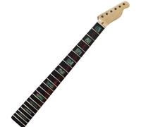 Guitar Neck Maple 22 Fret 25.5 Inch Rosewood Fingerboard Block Inlay Gloss