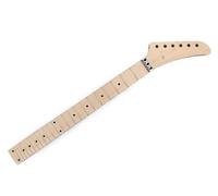 Guitar Neck Maple Fretboard Dot Inlay 25.5Inch 24Fret Locking Nut Banana Head