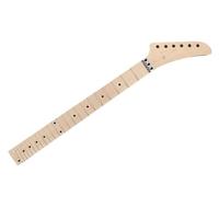 Guitar Neck Maple Fretboard Dot Inlay 25.5Inch 24Fret Locking Nut Banana Head