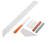 Guitar Neck Notched Straight Edge Fret Rocker File Luthier Tools 7pcs
