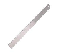 Guitar Neck Notched Straight Edge Ruler Guitar Fret Leveling Ruler Double Notched Straightedge Luthiers Tool Easy To Use Guitar Neck Notched Ruler Straightness Measurement Tool For Guitar
