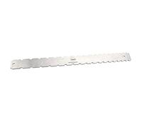 Guitar Neck Notched Straight Edge String Action Ruler Gauge Fret Rocker String Height Gauge for Most Fretboards Luthiers Tools Neck Tool