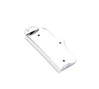 Guitar Neck Plate Drilled For 3 String Guitar Box Metal Tailpiece Parts Musical Instrument Performances Accessory