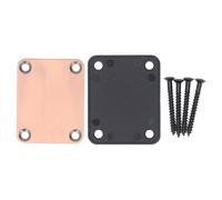 Guitar Neck Plate, Metal Electric Guitar Neck Connection Plate Replacement for Electric Guitar Bass