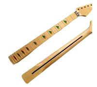 Guitar Neck Replacement 22 24 Frets Maple Neck Fretboard Glossy Paint Wood Color Electric Guitar Accessories Parts(22 Frets)