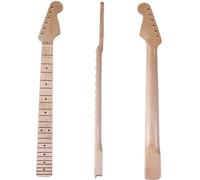 Guitar Neck Replacement 22 Fret Maple Matte Neck Suitable For ST Guitar Modification DIY Accessories(No line)