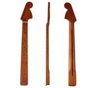 Guitar Neck Replacement 6 String 22 Fret Roasted Maple Neck For ST Guitar Accessories