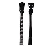Guitar Neck Replacement Black Glossy 6 String 22 Fret Maple Neck Rosewood Fingerboard Suitable For LP Electric Guitar DIY Modification