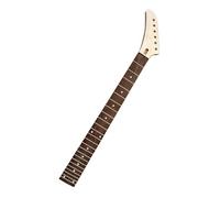 Guitar Neck Replacement Dot Inlay Maple Electric Guitar Neck 22 Fret Banana Head Rosewood Fretboard