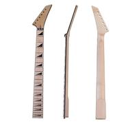 Guitar Neck Replacement Electric Guitar Neck 6 String Matte Finish Maple Fretboard 24 Fret Easy Installation