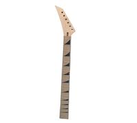 Guitar Neck Replacement Guitar Neck 24 Fret Maple Fretboard DIY Reversed Head Binding