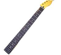 Guitar Neck Replacement Rosewood Fretboard Vintage Yellow Stainless Steel Round Head 22 Frets Maple Neck For TL Style Guitar