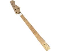 Guitar Neck Replacement Unfinished Electric Guitar Bass Neck 24 Frets Right Hand Machine Head L1 R4 DIY Parts