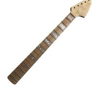 Guitar Neck Replacement Vintage Maple Guitar Neck 21fret Fingerboard Block Inlay
